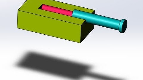 MOTION STUDY (Linear) in Solid works Assembling