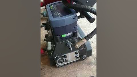 Promotech Pendulum Weave Welder OSC-8 combine with Gecko welding carriage.