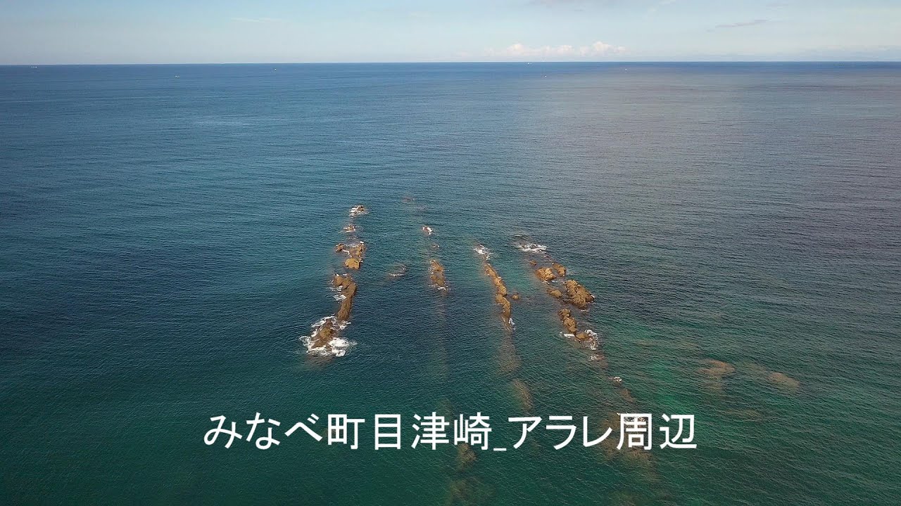 みなべ目津 アラレ周辺