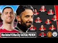 Manchester United vs Man City Tactical Preview | LIVE ANALYSIS |