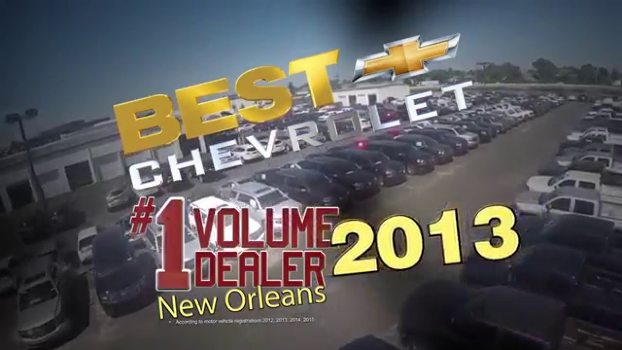 Best Chevrolet - #1 Volume Chevy Dealer in the New Orleans Area!