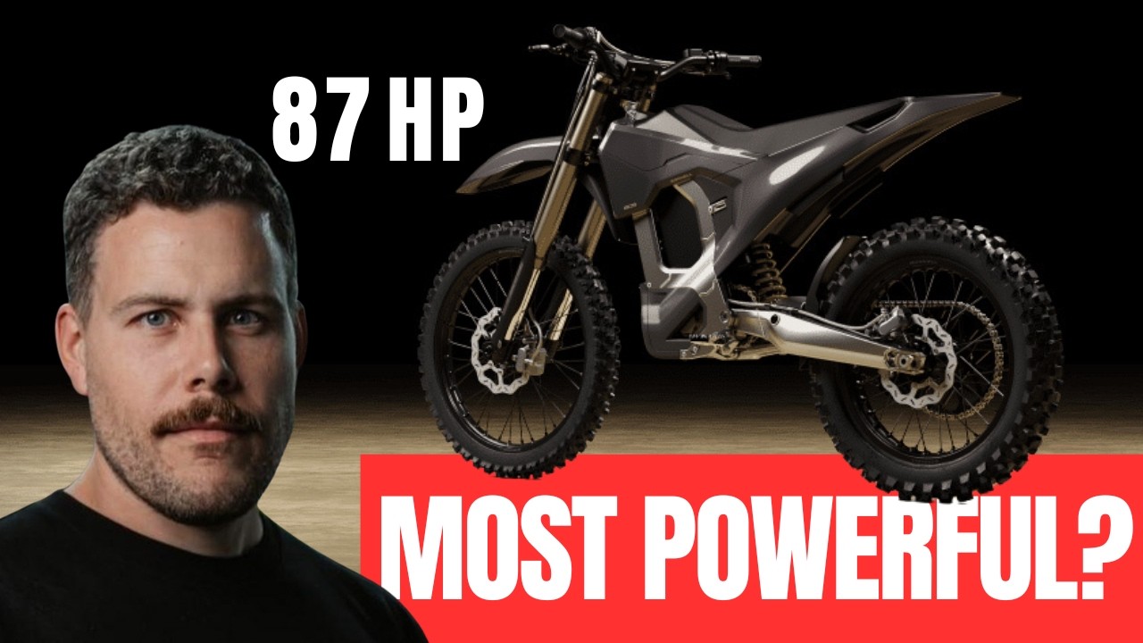 Bonnell 902 теперь выдает 87 л.с. – самый мощный электрический внедорожный мотоцикл?