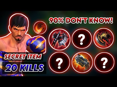 New Secret Item For Paquito After Nerf | Make Your Enemies with this build | 20 Kills Gameplay-MLBB