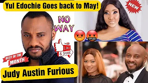 JUDY austin Furious! Yul Edochie went back to his Wife after birthday!
