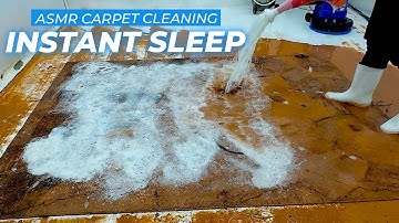 4 Hours Of Magic Carpet Cleaning To Enhance Sleep - Reduce Stress - ASMR Sleep - For Deep Sleep