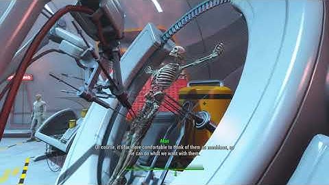 Fallout 4 | Institute Synth creation similar to Westworld Hosts