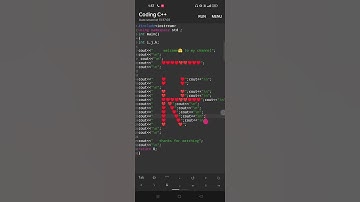 how to print R alphabet in c++#programming#bts#computer#coding  #shorts#reels#viral#program#youtuber