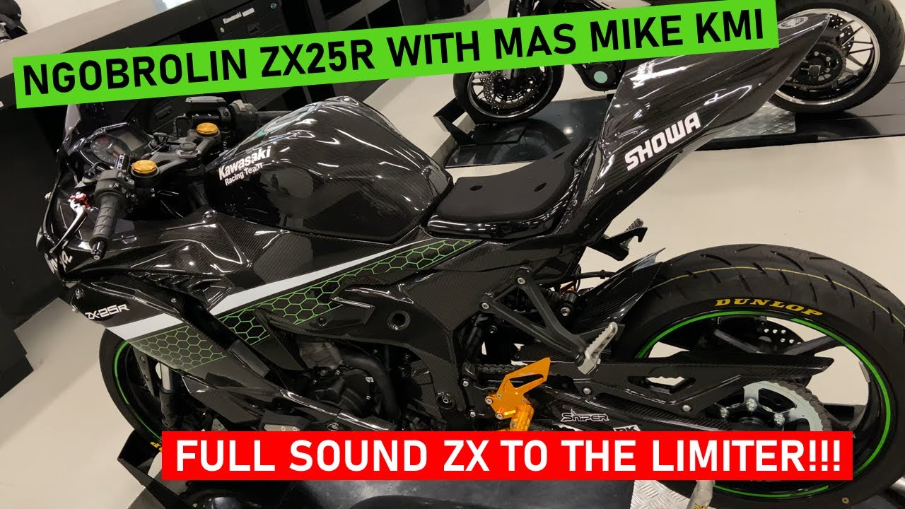PENAMPAKAN FULL PERTAMA KALI ZX25R di INDONESIA. FULL SOUND TO THE