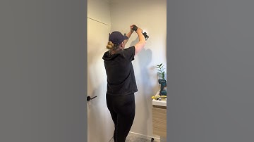 Install my new robe hooks with me! #bathroom #bathroomrenovation #designtips #homedesign