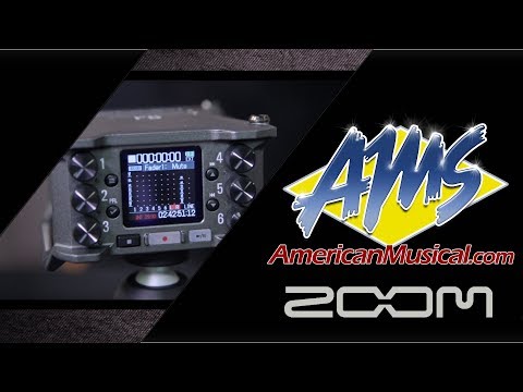 Video Zoom F6 Portable Recorder - American Musical Supply - youtube