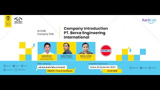 UI CISE Company Talk - PT Berca Engineering: Company Introduction screenshot 4