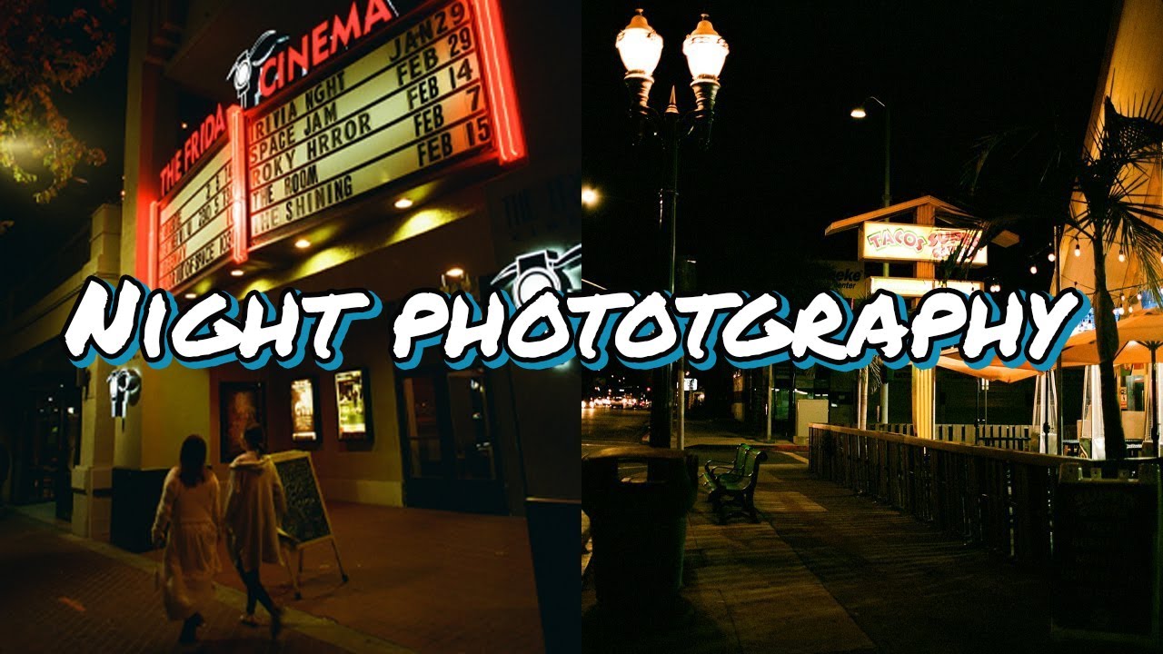 Night Photography on Film Without a Tripod or High ISO Is It Possible