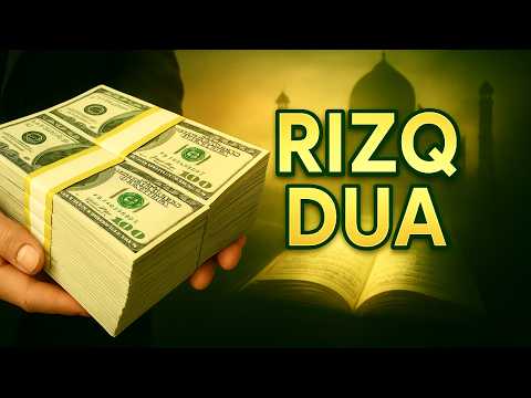Powerful Dua 🌙 For Rizq, Wealth & Prosperity | Quranic Supplication