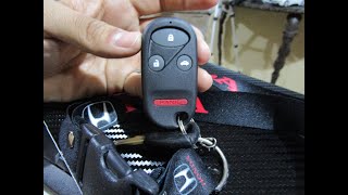 Celebrity How to program a Honda Accord remote // 98-02 Accord remote // Alarm remote // Battery replacement Profile