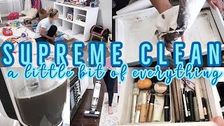 SUPREME CLEAN WITH ME / EXTREME CLEANING MOTIVATION 2021 / CLEANING IT ALL / DECLUTTER AND ORGANIZE