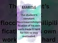 WORD OF THE DAY- floccinaucinihilipilification #wordofthemonth#wordoftheday #wordmeaning#vocabulary