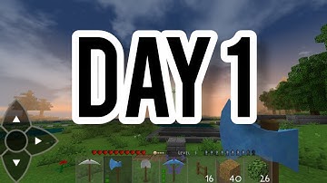 Survivalcraft 2 - Gameplay Walkthrough Part 1: Day One