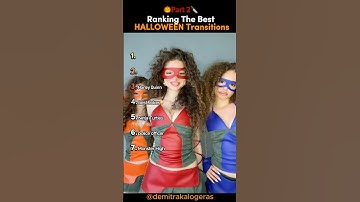 Ranking The BEST Halloween Transitions 🎃✨(Part 2) #tiktokviral #transition