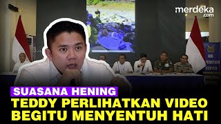 Suasana Mendadak Hening Seskab Teddy Putarkan Video Menyentuh Hati, Semua Terdiam Menyimak