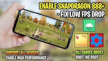 How to Enable Snapdragon 888 Performance | Get Stable 60 FPS | No Root