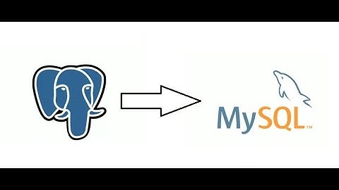 Миграция/перенос таблиц и данных из PostgreSQL в MySQL. Подробный гайд.