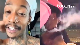 Wiz Khalifa SPEAKS ON VIRAL VIDEO OF HIM BLOWING SMOKE IN AD'S FACE