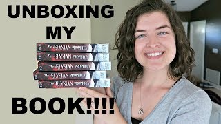 Unboxing My Debut Novel The Elysian Prophecy!!