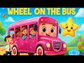 🌟 Wheels on the Bus Go Round and Round 🚌 | Popular Kids Rhyme | Baby Beeps Rhymes 🎶@Babybeepsrhymes 