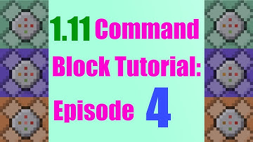 Scoreboard, Trigger, and Testfor! - 1.11 Beginner Command Block Tutorial Episode 4