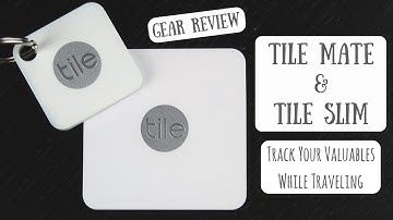 Tile Mate & Tile Slim Review | Track Your Valuables While Traveling