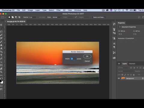 Basic Edges Feathering Tutorial - YouTube