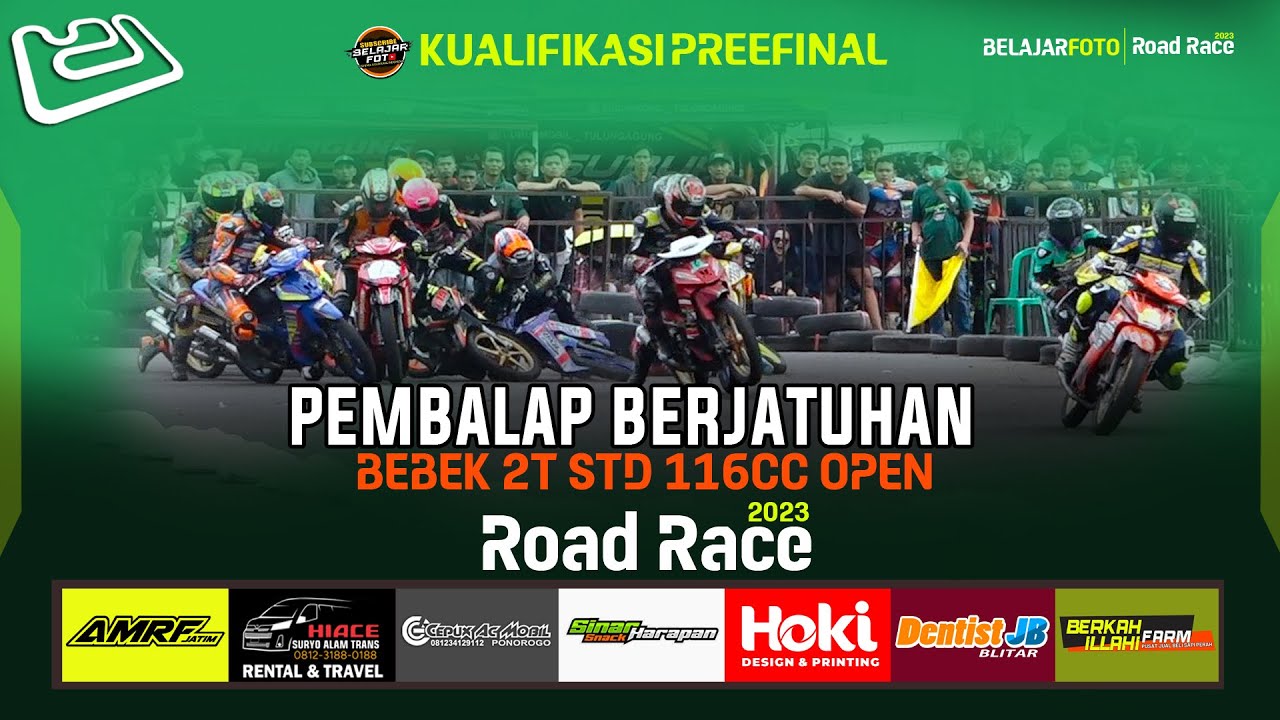 [RoadRace2023] DETIK-DETIK PEMBALAP BERJATUHAN SEPERTI KENA GONCANGAN GEMPA