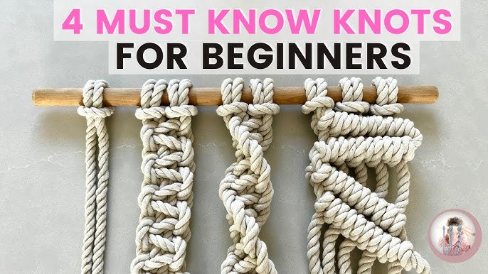 How to change cord sizes in Macrame- simply / Macrame DIY Tips - Mary Maker  Studio - Macrame & Weaving Supplies and Education.