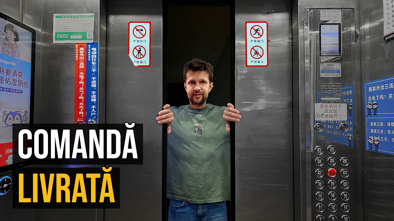 Ne-a ajuns un colet în China (mergem să-l ridicăm) 🇨🇳
