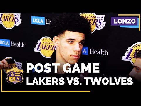 Lonzo Ball After His Lakers Preseason Rookie Debut