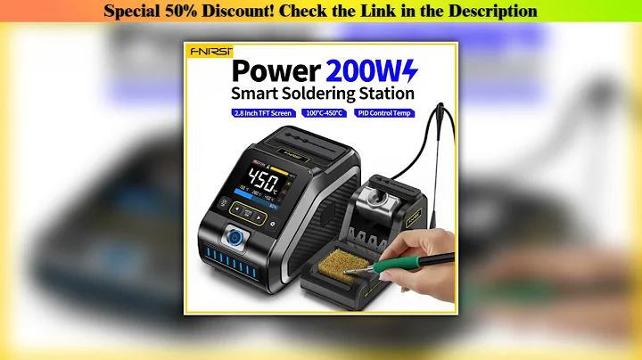 New Arrival FNIRSI DWS-200 Soldering Station 200W C210 C245 Solder Iron Handle With Soldering Helpi