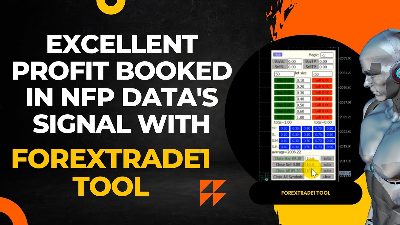 ForexTrade1 - By using forextrade1 tool booked excellent profit in NFP ...