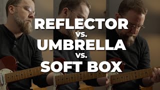 Celebrity 3 Light Modifiers Compared - Reflector, Umbrella, and Soft Box Net Worth