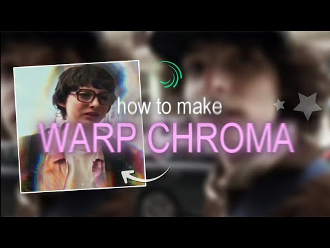 EASY warpchroma effect tutorial on alight motion