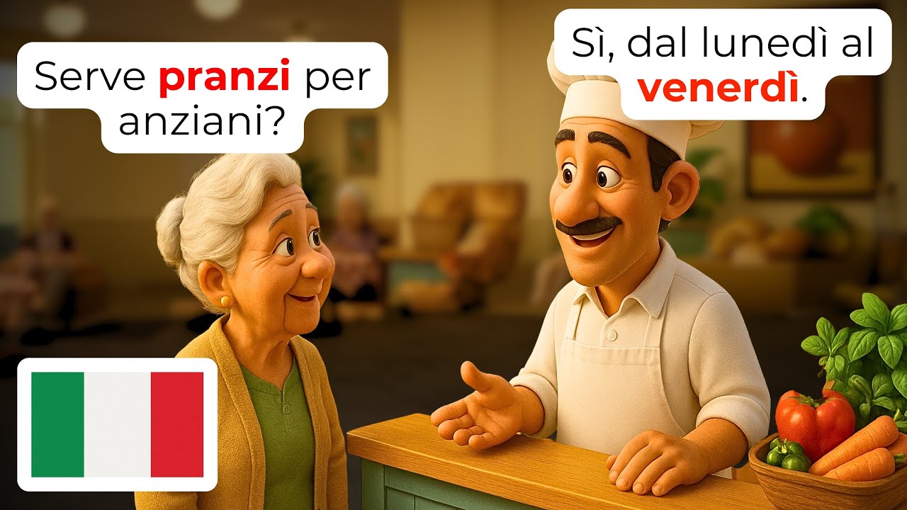 🇮🇹 Общественные события & классы | A1-A2 | Учите итальянский быстро | Итальянский для начинающих