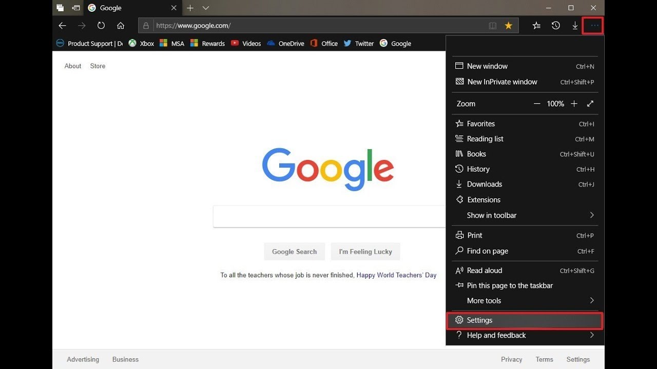 How To Set Google As Default Search Engine In Microsoft Edge step by