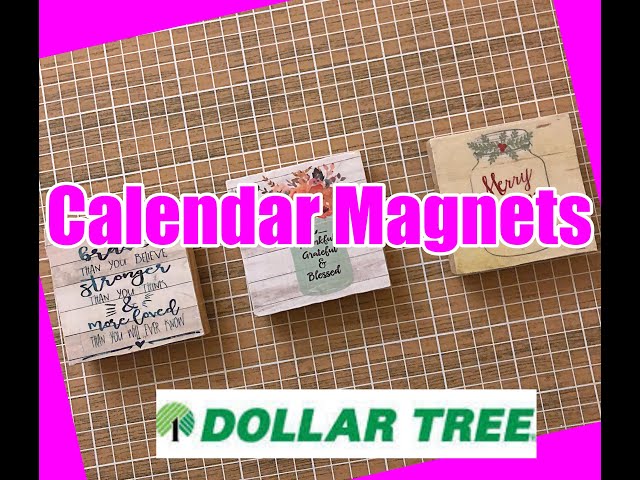 She's Crafty: DIY Dollar Store Magnets