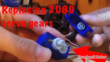 JACK2004| Replacing Traxxas 2080 Servo Gears.
