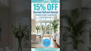 Get your home ready for the season with our exclusive Summer Refresh Special!
