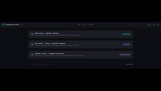 SecureScan Suite – SBOM | SCA | Firmware Security Scanner Demo Profile