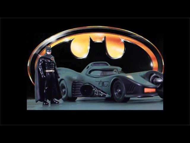 figurine Jada construire n'collect DC 'S BATMAN 1/24 scale 1989 Batmobile 