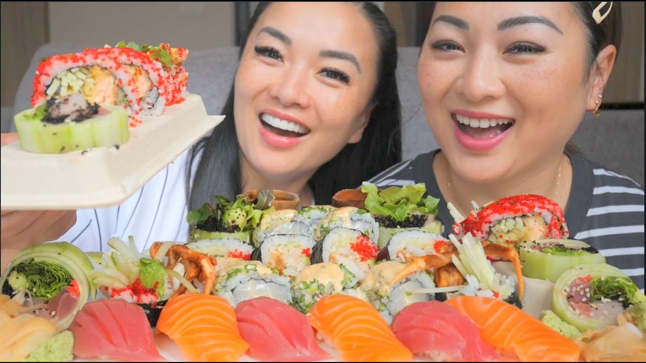 LAST SUSHI MUKBANG WITH MY SISTER | SASVlogs
