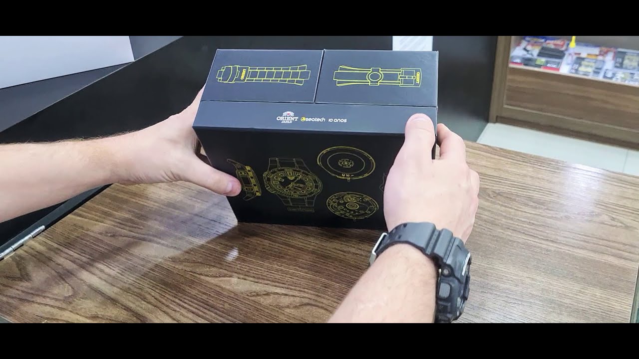 ORIENT SEATECH YN8TT001 P1GX ED. LIMITADA 10 ANOS (500 PÇS) FH RELOJOARIA -  YouTube