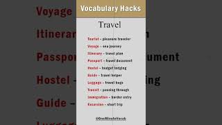 Travel Vocabulary Hacks Every Smart Traveler Uses Today
