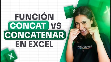 Función CONCAT o CONCATENAR: unir varios elementos de texto en uno solo